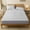 Gray, variant on YHAICO Mattress Encasements Twin Mattress Encasements for Bed Bugs 35.4x78.7 Inches Mattress Protectors Bed Sheet Nonslip Fixed Bed Cover Soft Fibre Suitable for Sleeping Naked