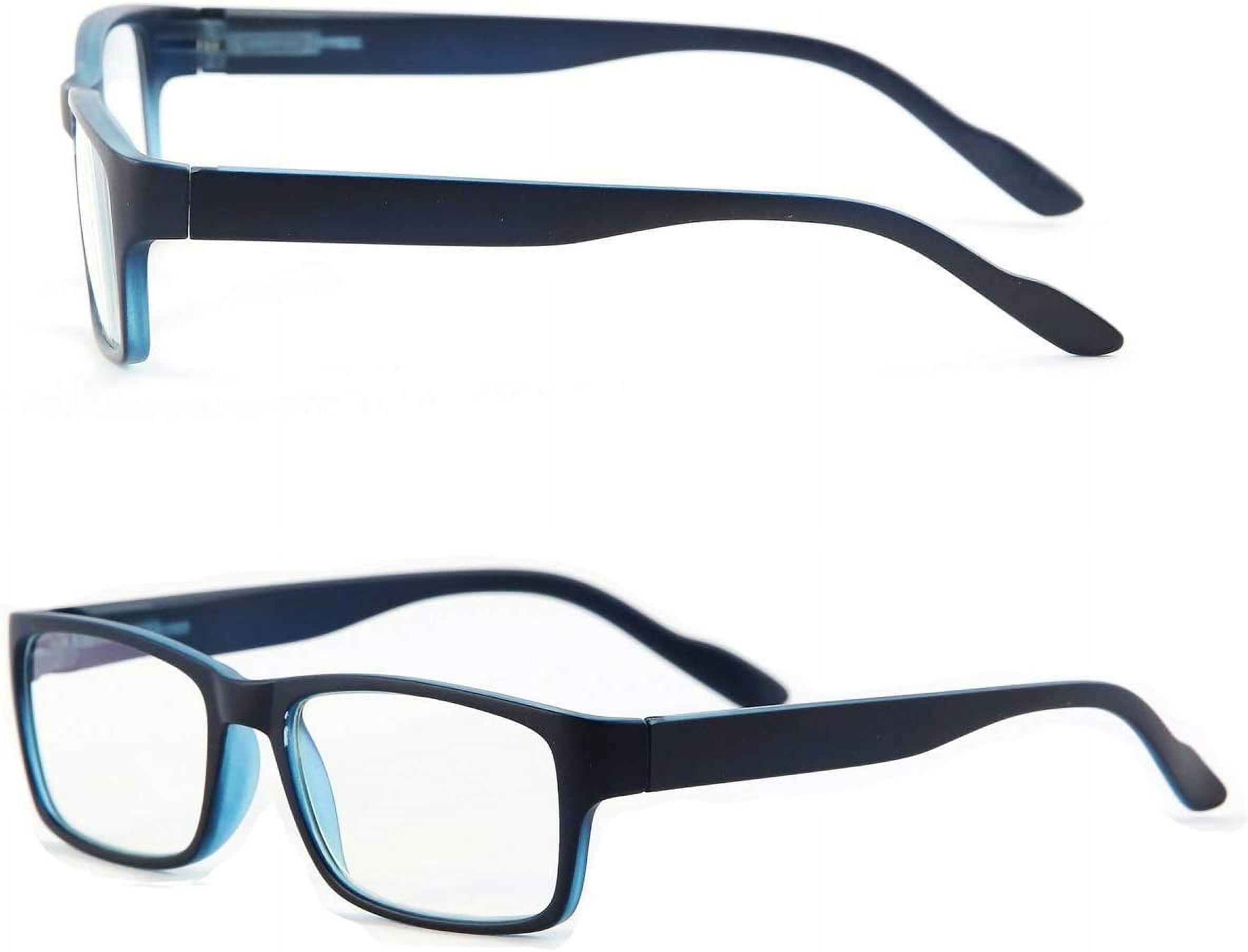 Readerest Blue Light Blocking Reading Glasses (Black, 1.50 Magnification) Computer, Black 0.0 Magnification