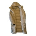 thumbnail image 3 of DKNY Women's Long Puffer Detachable Hooded Wind Resistant Jacket (Thistle, XXL), 3 of 3