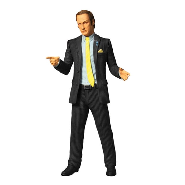 Figura de acción Mezco Toyz Breaking Bad Saul Goodman 15 cm