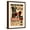 Brown Frame, variant on Art.com Boxer - Retro Boxing Ad Art Print by Lantern Press, 12" x 18"
