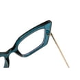 thumbnail image 5 of FEISEDY Oversized Square Blue Light Blocking Glasses Eye Strain Glare Pearl Inlay Arm Cat Eye Fashion Eyewear B2639, 5 of 8