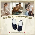 thumbnail image 7 of KLL Fantasy Dragon In Cathedral Pattern Adult Unisex Cozy Slippers,Fuzzy Slip-on Slippers TPR Sole Slippers Comfort Plush Home Footwear for Indoor & Outdoor-13, 7 of 7