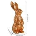 thumbnail image 4 of Binwennn Golden Easter Bunny Garden Decorative Ornaments Resurrection Rabbit Desktop Ornaments Resin Ornaments Christmas Ornament Exchange Smart Ornament Ornament Postal Ornament Small Christmas, 4 of 8