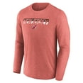 thumbnail image 2 of Men's Fanatics Heather Red New Jersey Devils Transition Long Sleeve T-Shirt, 2 of 3