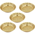 thumbnail image 2 of Shubhkart Nakshi Plate for Pooja, Decoration, Gifting (Small 7 cm, Pack of 5, Solid Brass), 2 of 7