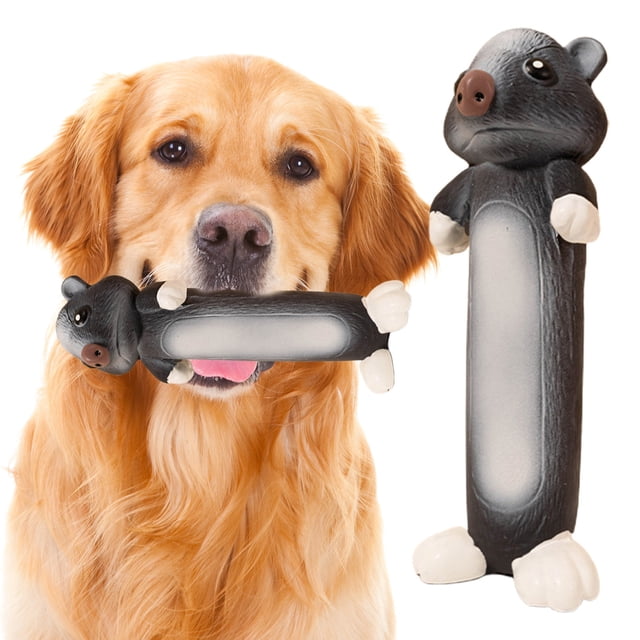 CBFFDC Squeaky Dog Toy Interactive Dog Toy Built in Sound Bite Resistant Promotes Dogs Habits Shape Dog Toy