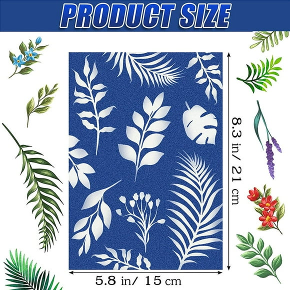 32 Pcs Sun Print Paper Kit Sun Art Printing Paper Solar Drawing Paper Kit for Kids Adults DIY Arts Crafts Project