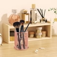 thumbnail image 5 of Sekonow 2 Pack Pen Holder for Desk, Metal Wire Pencil Holder Makeup Brush Holder, Pencil Cup Pen Organizer for Home Office, Rose Gold, 5 of 7