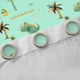thumbnail image 4 of Homewish Kids Children Cartoon Dinosaur Curtains Pack of 2 (42x84 Each),Jungle Animal Curtains Blackout,Kawaii Wildlife Dino Bedroom Curtains,Breathable Home Decor, 4 of 6
