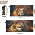 thumbnail image 4 of Fierce Lion Beach Towel Soft Absorbent Quick Dry Sand Free Lightweight Polyester Camping Towels for Beach Travel Swim 30x60 in Wash cloth, 4 of 7