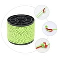 thumbnail image 2 of OULII 50 Meter Green Reflective Camping Tent Rope Lightweight Outdoor Guyline for Fastening, 2 of 8
