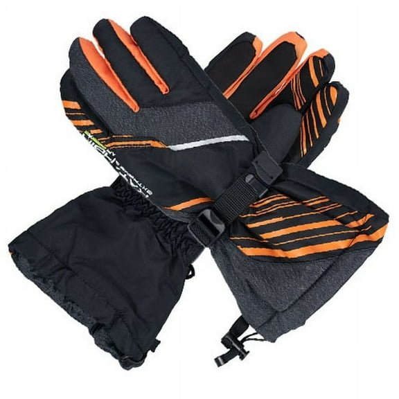 KATAHDIN GEAR GUNNER GLOVES BLACK/GREY/ORANGE - 2X-LARGE