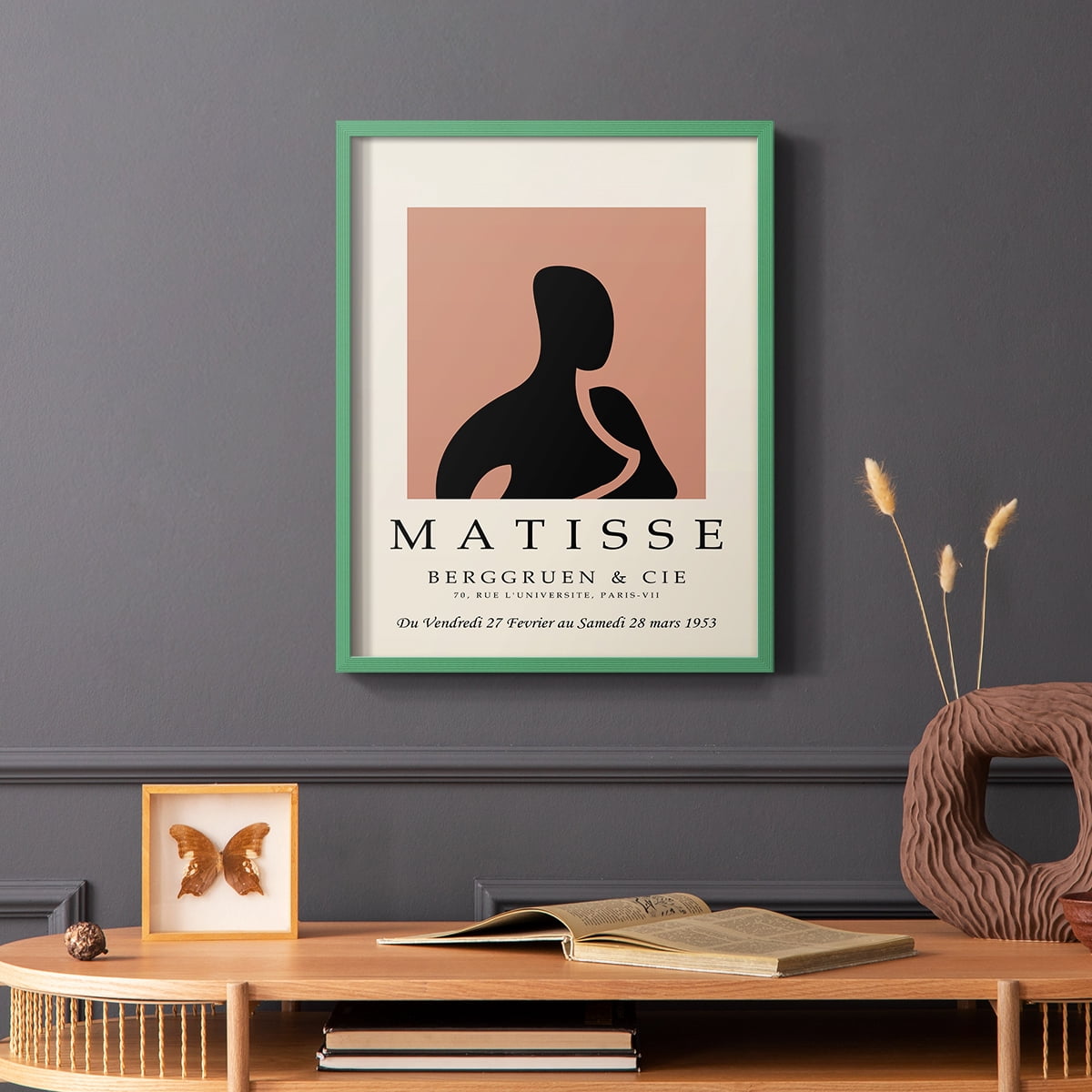Matisse XLIII Framed Print - Solid Wood