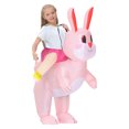 thumbnail image 1 of Easter Bunny Inflatable Clothing Doll Clothing Cartoon Creative Performance Halloween Stage Performance Props, 1 of 5