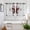 Red, variant on Texas Star Retro Kitchen Curtains Window Panels, Vintage Red Wooden Berry Insulated Window Treatment Curtain, Grommet Curtains for Bedroom/Living Room/Bathroom, 2 Piece 42"Wx54"L