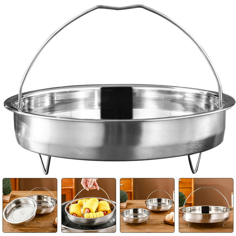  SHOWERORO Stainless Steel Rice Steamer Metal Steamer Metal  Veggie Steamer Fruit Steamer Basket Steamer Pot for Cooking Steamer for  Vegetables Steamer Basket for Spaghetti Silicone Food: Home & Kitchen