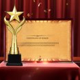 thumbnail image 3 of Trofeo de estrella, trofeo de premio dorado, trofeo de ganador, modelo de trofeo decorativo, recuerdo de fiesta, 3 of 6