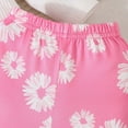 thumbnail image 6 of Baby Girl Clothes Outfit Newborn Going Home Outfit Long Sleeve Letter Cute Cow Print Ruffle Romper+ Floral Pants + Cute Headband Sets for Fall Winter 0 3 6 9 12 18 Months, 6 of 6