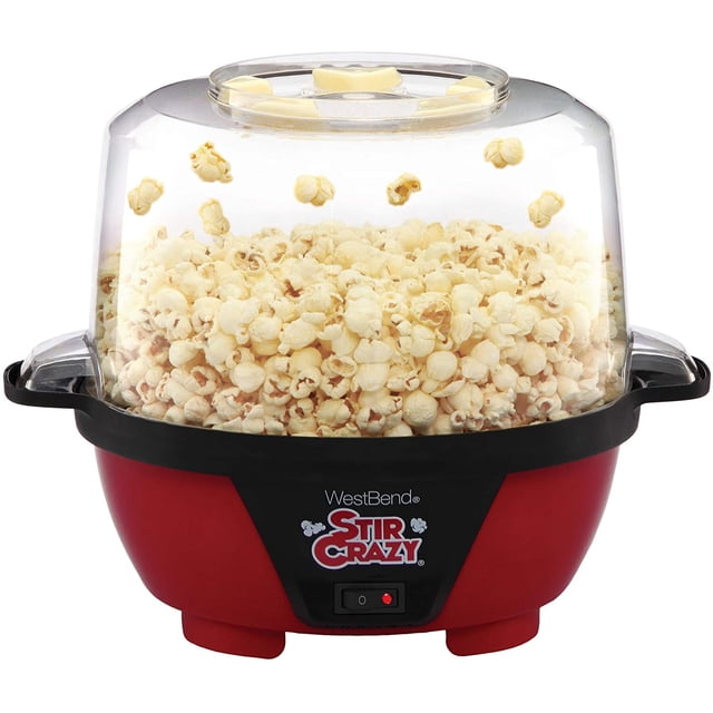 Máquina para hacer palomitas West Bend Stir Crazy No.82505 6 cuartos de galón