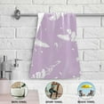 thumbnail image 6 of GZHJMY Lavender Soft Hand Towels, 2 Pcs Absorbent Bath Towel Decorative Fingertip Towels for Bathroom Gym Spa Hotel Beach Swimming Pool,14.4"x 28.3", 6 of 7