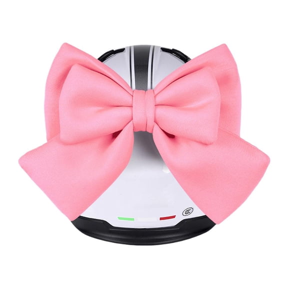 QHUDLV Motorcycle Helmet Bow Decoration Electric Bike Helmet Car Body Decor Bowknot