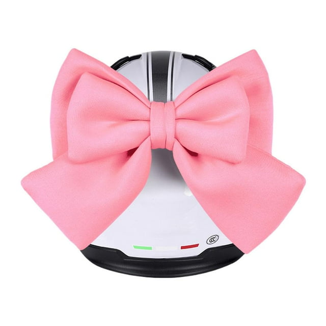 Motorcycle Helmet Bow Decoration Electric Bike Helmet Car Body Decor Bowknot