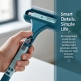 thumbnail image 5 of Window Cleaning Brush 2 in 1 Mesh Screen Cleaner with Squeegee Removes Dust Dirt and Stains Fast Wet Dry Cleaning for Glass Patio Door and Car Interiors Use, 5 of 8