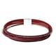 thumbnail image 4 of Pulsera de Cuero Punk para Mujeres Y Hombres, Pulsera de Regalo , rojo rojo perla, 4 of 8
