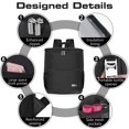 thumbnail image 2 of Wolka Mochila térmica aislada para exteriores, 30 latas a prueba de fugas, bolsa térmica ligera e impermeable para retención de frío/calor durante 12 h, nevera portátil suave para viajes, camping, pla, 2 of 5