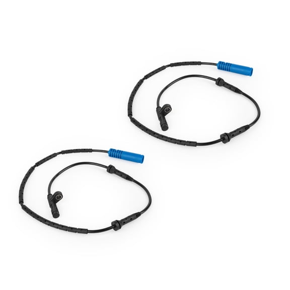 ISA ABS Wheel Speed Sensor Rear Left or Right for Mini Cooper 2002-2008 L4 1.6L Replacement for ALS2561 34526756385 Set of 2