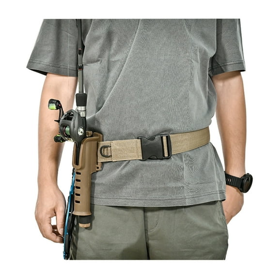 AOOOWER Fishing Belt Rod Holder Adjustable Spinning Casting Fishing Poles Reel Holder