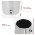 thumbnail image 3 of 2 Pcs Outer Wire Hose Joint Handrail Stainless Steel Stair Accessories, 3 of 8