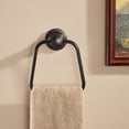 thumbnail image 3 of WOLIBEER Bronze Towel Ring, Oil Rubbed Hand Towel Holder Rustic Bathroom Towel Hanger, 3 of 8