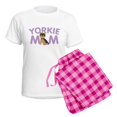 thumbnail image 5 of CafePress - Yorkie Mom Women's Light Pajamas - Women's Short Sleeve Print T-Shirt and Pants Light Cotton Pajama Set, 5 of 7