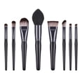 thumbnail image 2 of Cosmetic Brush Set Powder Makeup Eyeshadow 8Pcs Foundation Brushes Brush,Gray Makeup Brush, 2 of 9