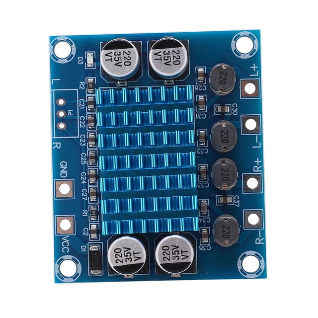 Placa Amplificadora Digital, 12V 24V Doble Canal TPA3110 Módulo De Amplificación Fácil De Instalar Tamaño Compacto Alta Eficiencia Para Equipos De Audio
