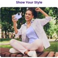 thumbnail image 5 of Designed for iPhone 14 Case, Silicone Shockproof Slim Thin Phone Case for iPhone 14 6.1 inch (Light Purple), 5 of 14