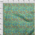 thumbnail image 2 of oneOone Cotton Cambric Sea Green Fabric Batik Fabric For Sewing Printed Craft Fabric By The Yard 42 Inch Wide, 2 of 4