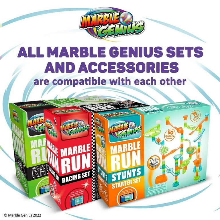 Marble Genius Educational Marble Run Starter Set for Kids
