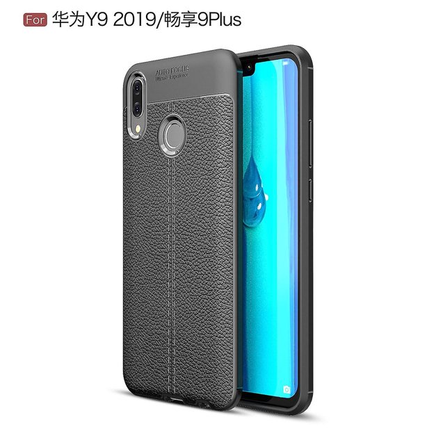 Funda blanda premium con estampado de lichi para Huawei Y9 2019 Cx9 Plus, protección completa para la cámara, agarre antideslizante, a prueba de golpes, estilo profesional