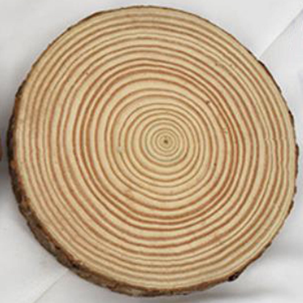 Diy Craft Wood Piece For Art Crafts Project Round Wooden Pieces For