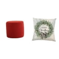 thumbnail image 1 of Elegante Reposapiés Otomano Con Funda De Cojín Suave Para Oficina, Dormitorio, Guardería, Apartamento, Sofá Y Decoración Del Hogar., 1 of 8