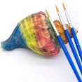 thumbnail image 5 of 100 pinceles, pinceles puntiagudos para jóvenes para pintar artesanías detalladas, 5 of 5