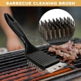 thumbnail image 3 of BBQ Oven Grill Kitchen Metal Wire Cleaning Brush Scraper Remover Cleaner,2-in-1 Barbecue Cleaning Tools,Stainless Steel Wire Grill Brush Cooking Brass Scraper Griddle, 3 of 7