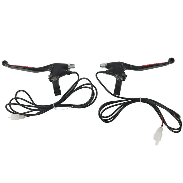 2 palancas de freno de aluminio para bicicleta eléctrica, para scooters y bicicletas eléctricas.