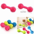 thumbnail image 4 of Heavyweight Rubber Dog Chew Toys for Aggressive Chewers Long-Lasting Rugged Chew Toys Pet Teething Toys for Teeth Cleaning and Mental Stimulation, 4.72 inch, Red, 4 of 9