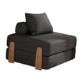 thumbnail image 4 of Sillón Convertible Portátil con Cojín gris oscuro S, 4 of 8