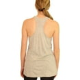 thumbnail image 3 of P.J. Salvage Womens Good Vibes Pajama Sleep Tank Top, Grey, Small, 3 of 5