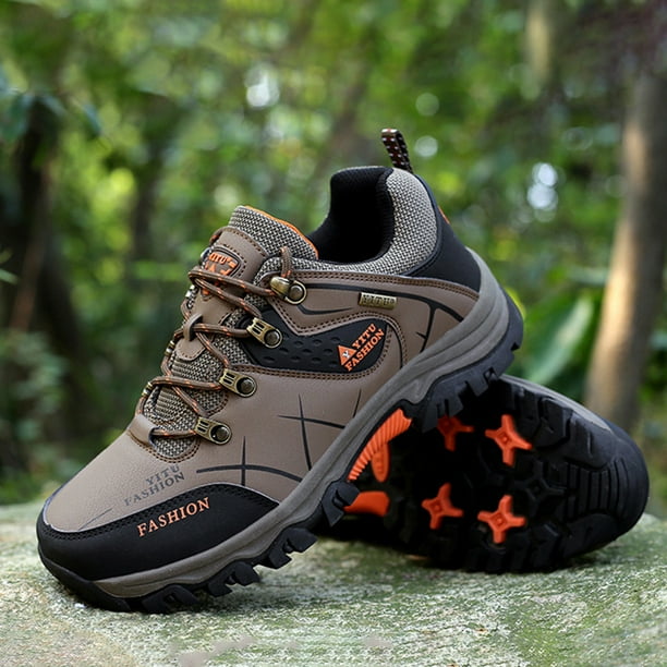 Zapatos Para Correr Zapatos de entrenamiento casuales para hombres Zapatos de senderismo impermeables con absorción de impactos Zapatos de trekking Likrtyny Tenis De Mujer Tenis De Hombre